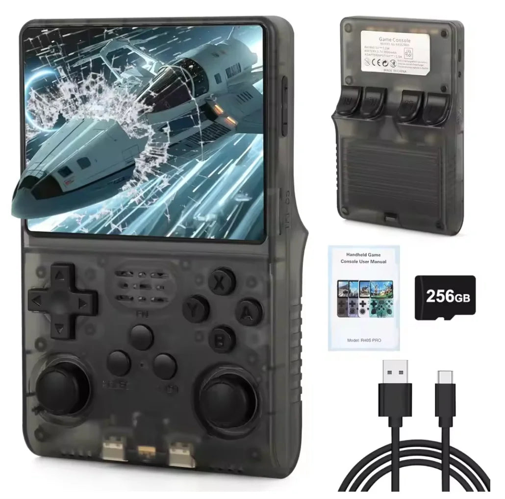 R40S Pro Handheld Retro Gaming Console