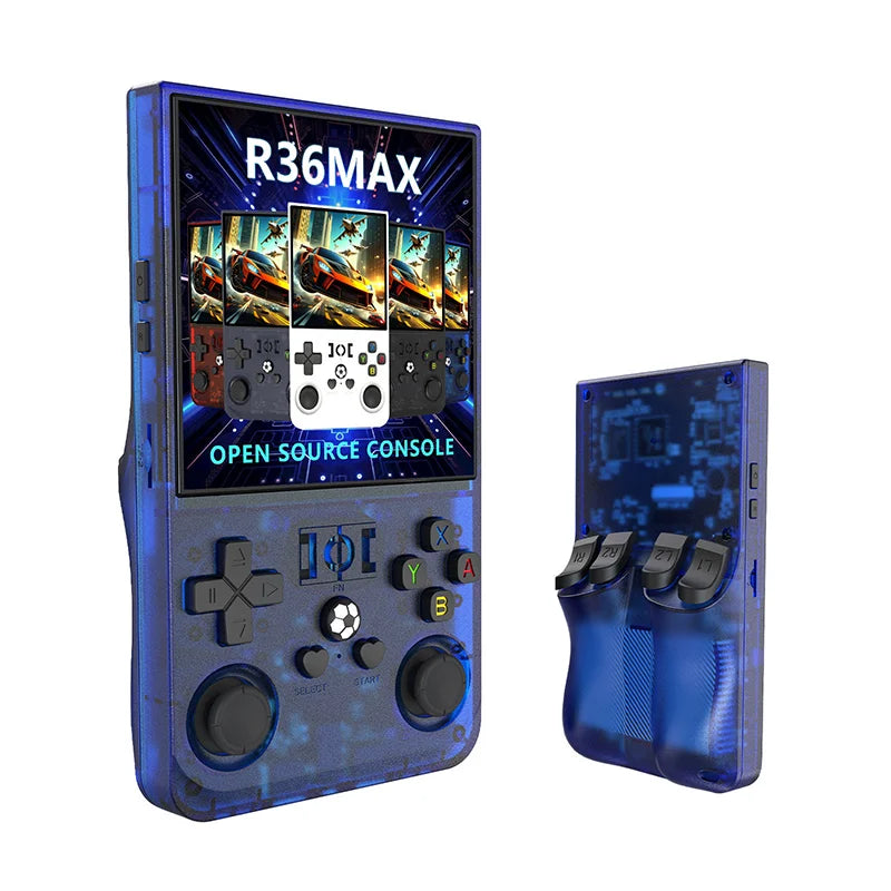 R36 Max Retro Handheld Game Console Linux System