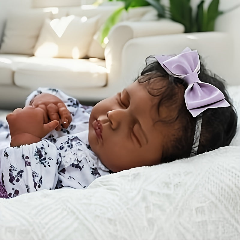 [Christmas Birthday Gift] VIVIDOLL Realistic Newborns With Lifelike Faces And Limbs, Suitable For Children Over 3 Years Old As Christmas And Birthday Gift(ONLY DOLL/NO ACCESSORES)