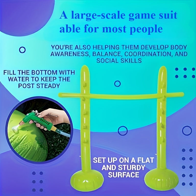 Inflatable Limbo Game for Adults - Sturdy And Fun Limbo Set Ideal for Family Events, Gatherings, And Outdoor Activities