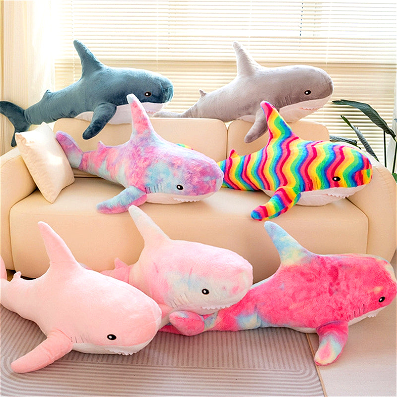 61cm/21.04in Shark Stuffed Animal Plush Toy, Cute Shark Toy Plush Pillow, Soft, Shark Plush, Sea Animal, Doll Gift, Suitable for Boys, Girls, Kids, Adults