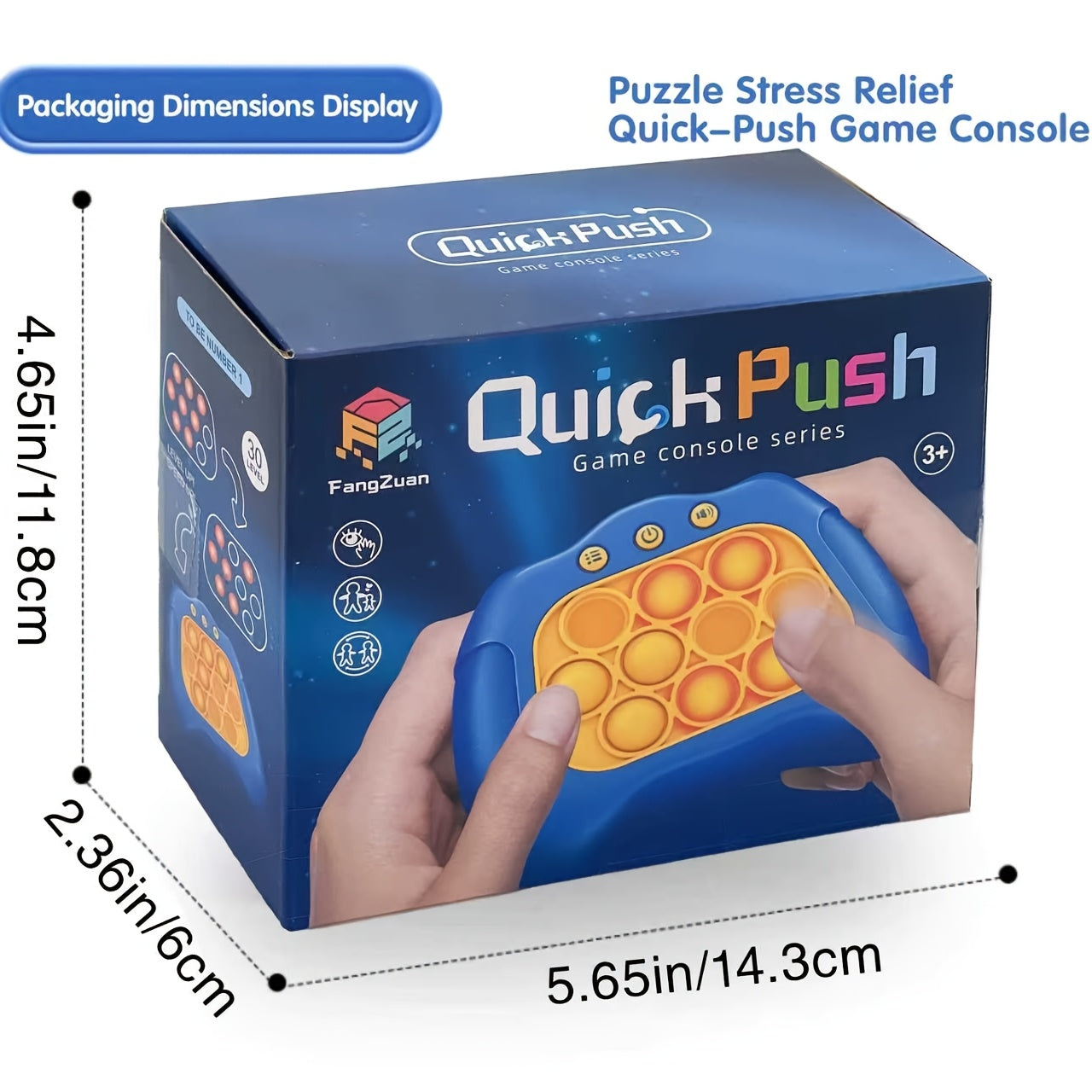 Smart Interactive Stress-Relief Game Device - Portable Touch-Activated Puzzle Toy, Fun Creative Entertainment, Perfect Gift for Day And Celebrations