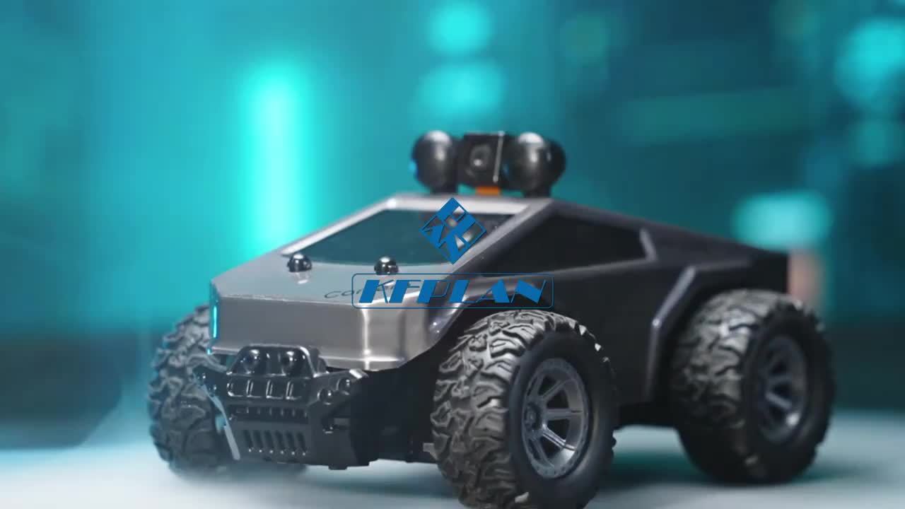 1:28 Scale RC Car Off-road Pickup Truck with 480P HD Camera, 2.4GHz App Control Virtual Reality Function RC Racing Car, 2 Rechargeable Batteries Monster Truck Toys for Adults, Adult Kids Holiday Gift