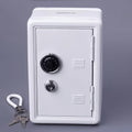 1pc Secure Metal Coin Bank Safe, Save Money Box Cash Storage Box with Key And Combination Lock, Small Money Bank with Removable Drawer, Home/office with Ideal for Back to School, Halloween, Christmas, New Year Gifts