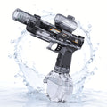 Electric Water Gun Automatic Squirt Guns for Boys And Girls with Sound, High Capacity Water Blaster with Long Range for Kids Ages 3-6, Summer Outdoor Pool Beach Party Toys Gift