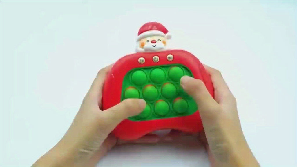 Christmas And Halloween Gifts Kids' Interactive Pop-Up Brain Games - Fun Animal-Shaped Memory Training Toy To Boost Focus, Logic, And Relax, Durable Plastic Material In Red, Green, White, And Pink, Fun Brain Game