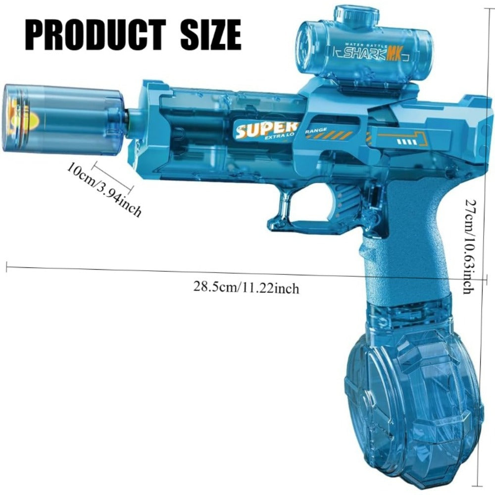 New Electric Water Gun Toys, Automatic Water Guns, Children's Large Capacity Water Guns, Perfect Outdoor Water Guns for Swimming Pools, Beaches, Lawns in Summer - Fun Gifts, Birthday Party Gifts