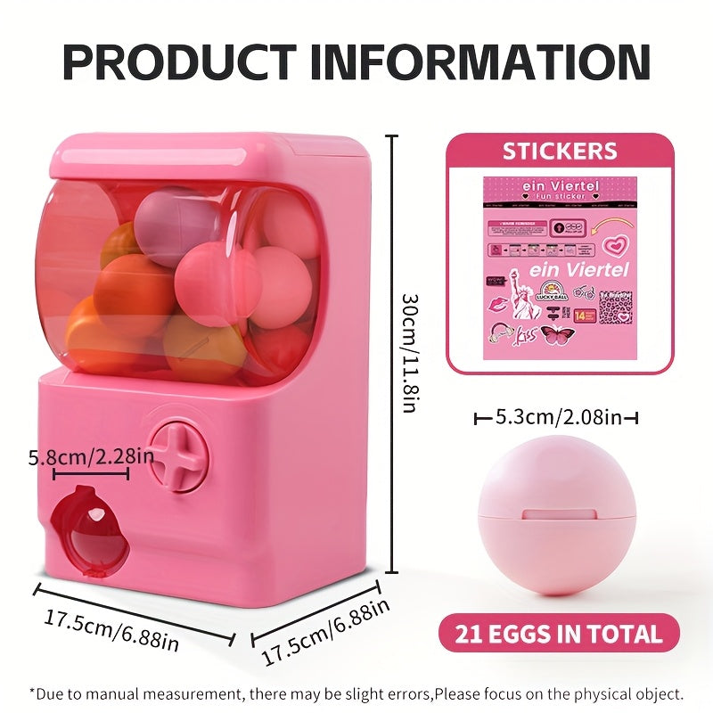 Home Gachapon Machine Party Toys Anniversary Gifts Novelty Toys Christmas Toys Couple Gifts Send to Others