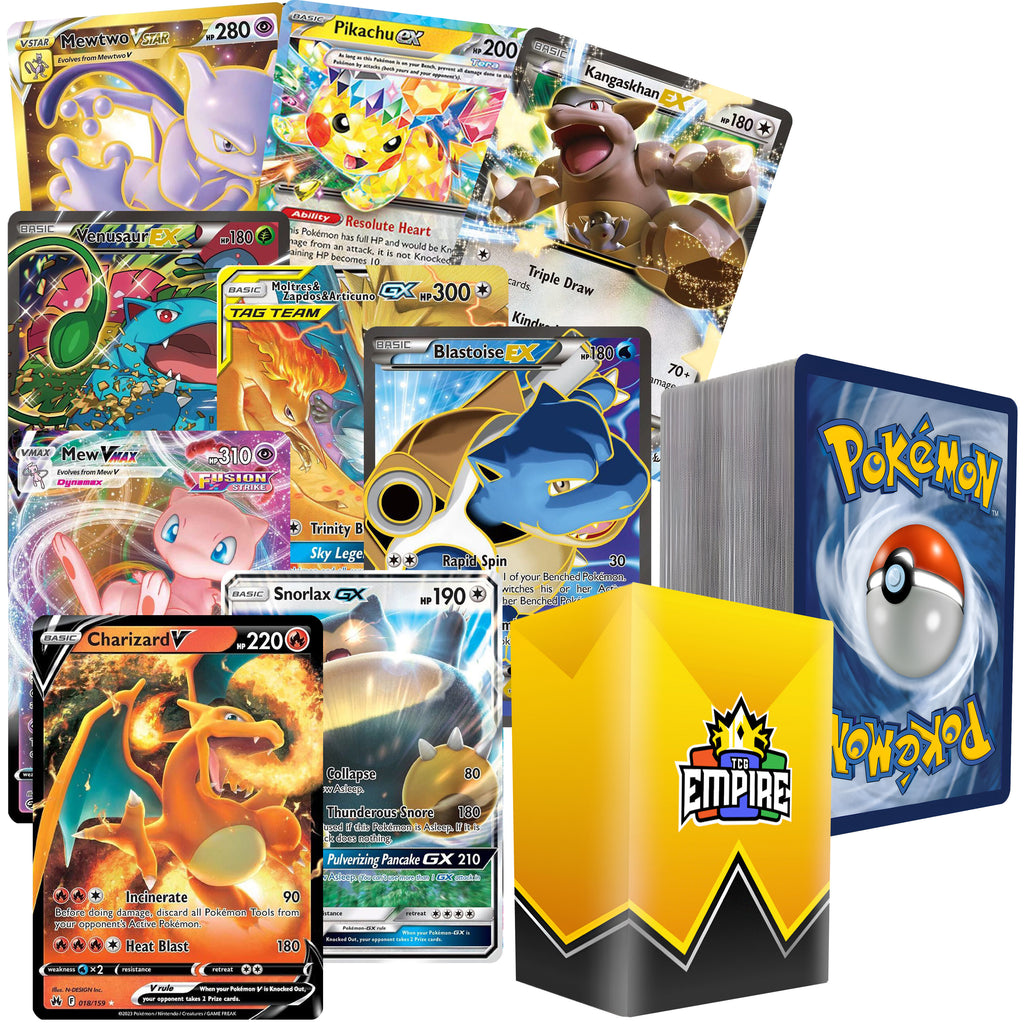 Pokemon 151 Classics Bundle | 100+ Pokémon Cards | 1x Guaranteed Ultra or Double Rare from the Original 151 | Holos & Rares Included! | Perfect Gift for Kids & Collectors