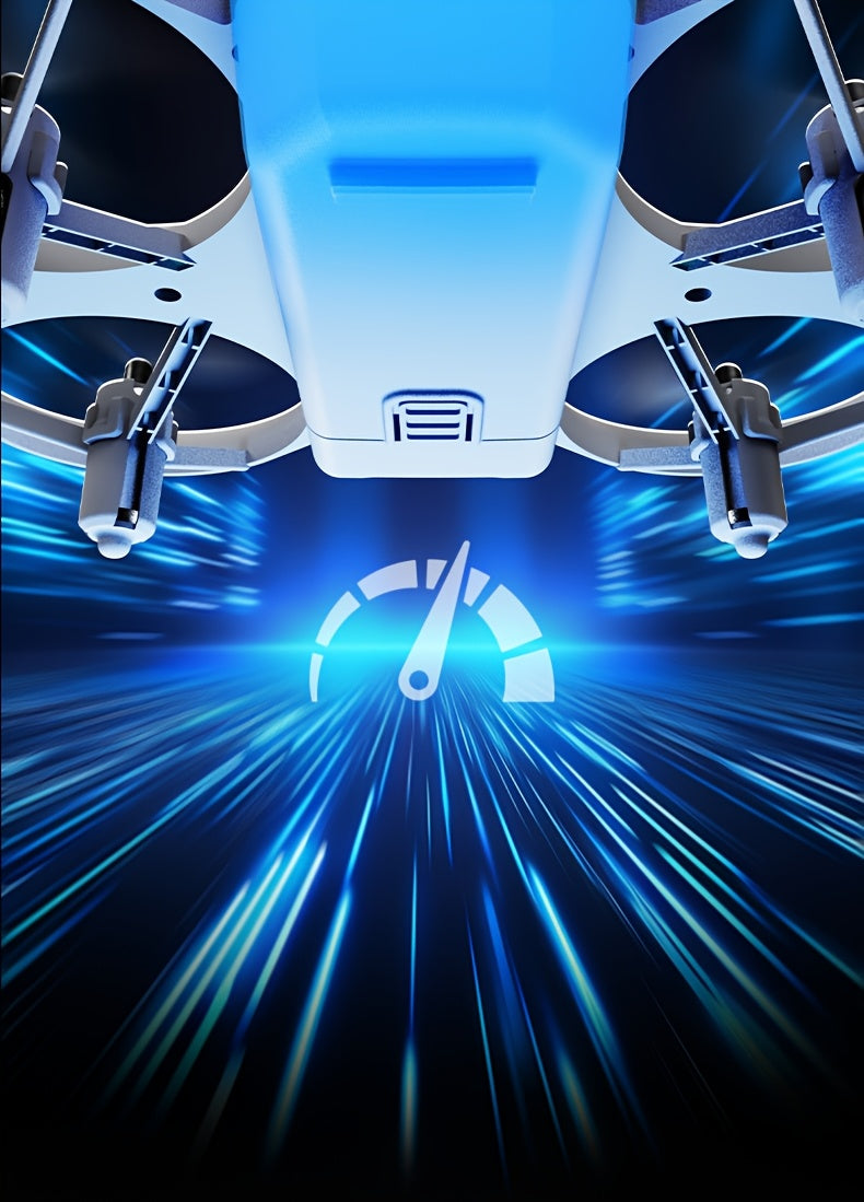 [4K, 180° Rotation] Mini 4K FPV Dual Camera Drone, 180° Camera Rotation, Dual Batteries, Optical Flow Positioning, 360° Flip, Roscope, One-Key Takeoff/Landing, Anti-Shake And Anti-Collision Design, Suitable for Beginners Remote Control Toy, Boys And Girls