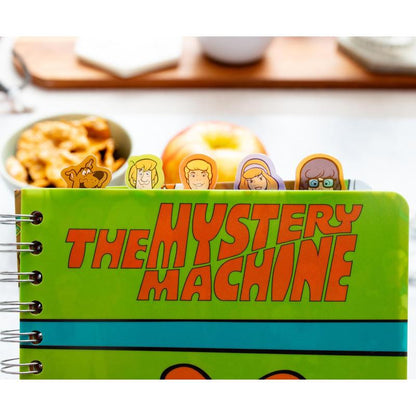 Scooby-Doo Mystery Machine 5-Tab Spiral Notebook With 75 Sheets