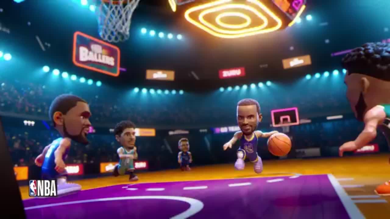 1 pc ZURU Surprise Ballers Series 1 & Series 2, Mystery Capsule Figurine Players Collectibles Toy, Surprise Unboxing Basketball Collectible Sports Toy for Boys, Adults and Collectors