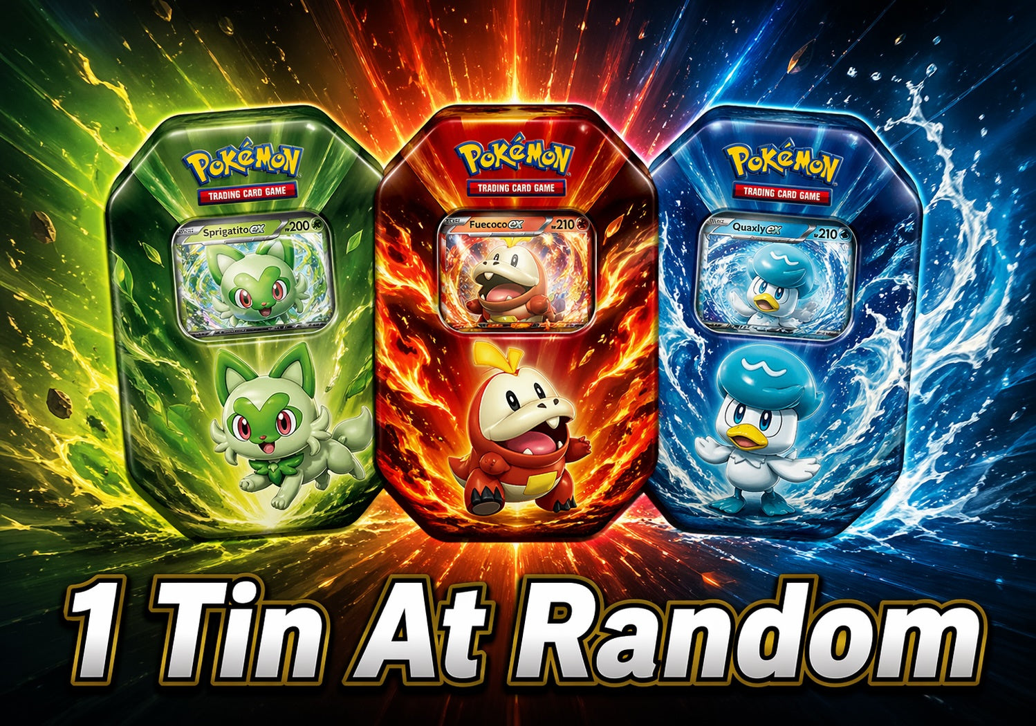 Pokemon TCG: 200 Assorted Pokemon Card Lot with Foils - Free Bonus Collector's Tin Included!