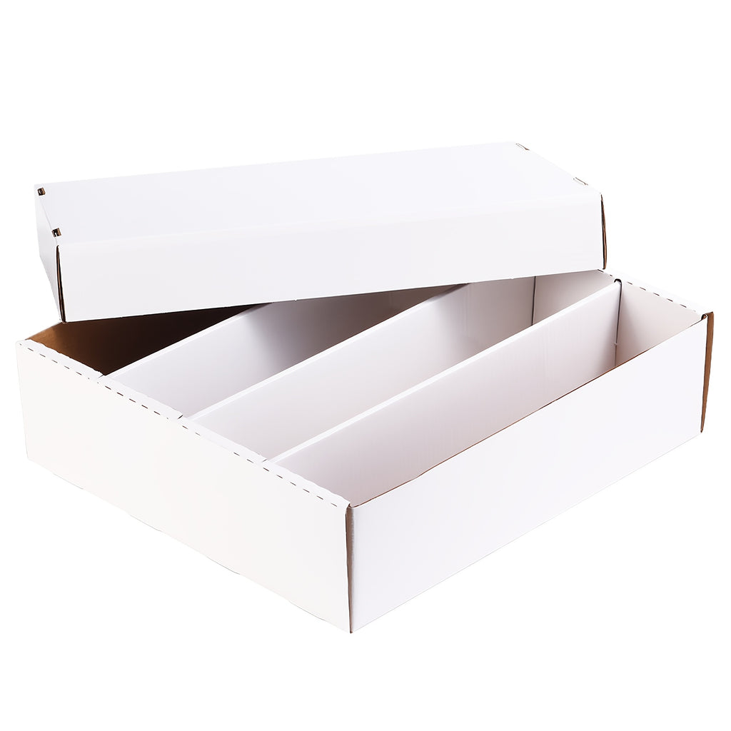 Storage Box for Trading Cards Available in Packs of 1, 4, Or 6, with Each Box Capable of Holding 3200 Cards, Suitable for Sports And Trading Cards
