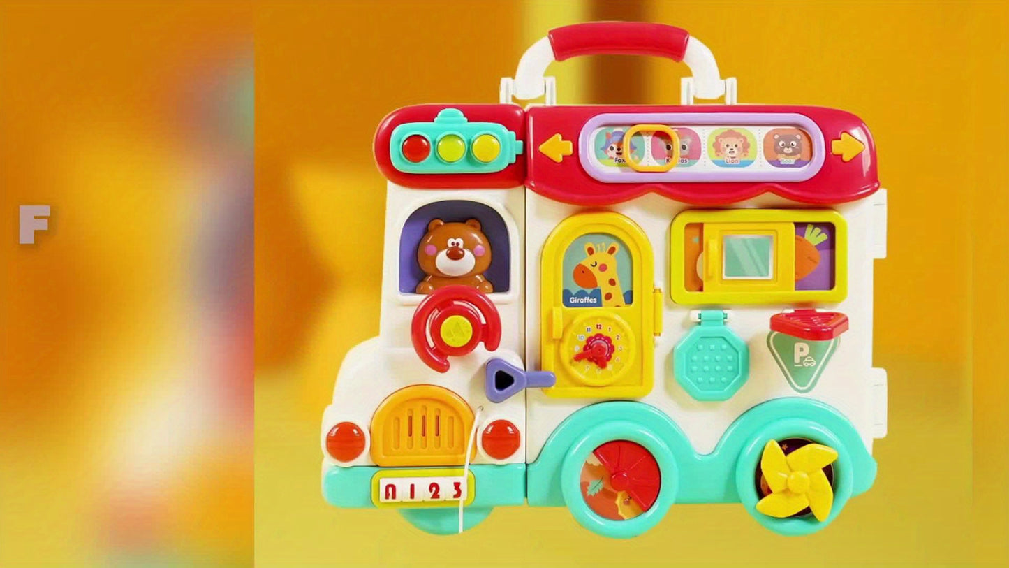[Birthday Gift] 54in 1 Busy Board Toys for Toddler 18 Months, Educational Toys for 18 Months, Fine Motor Learning Baby Toys for 18 Months, Birthday Gift for 18 Months Boys Girls