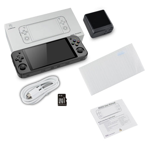 Handheld Game Console Anbernic RG552 Dual OS Android Linux 5.36-inch IPS RK3399 HDMI