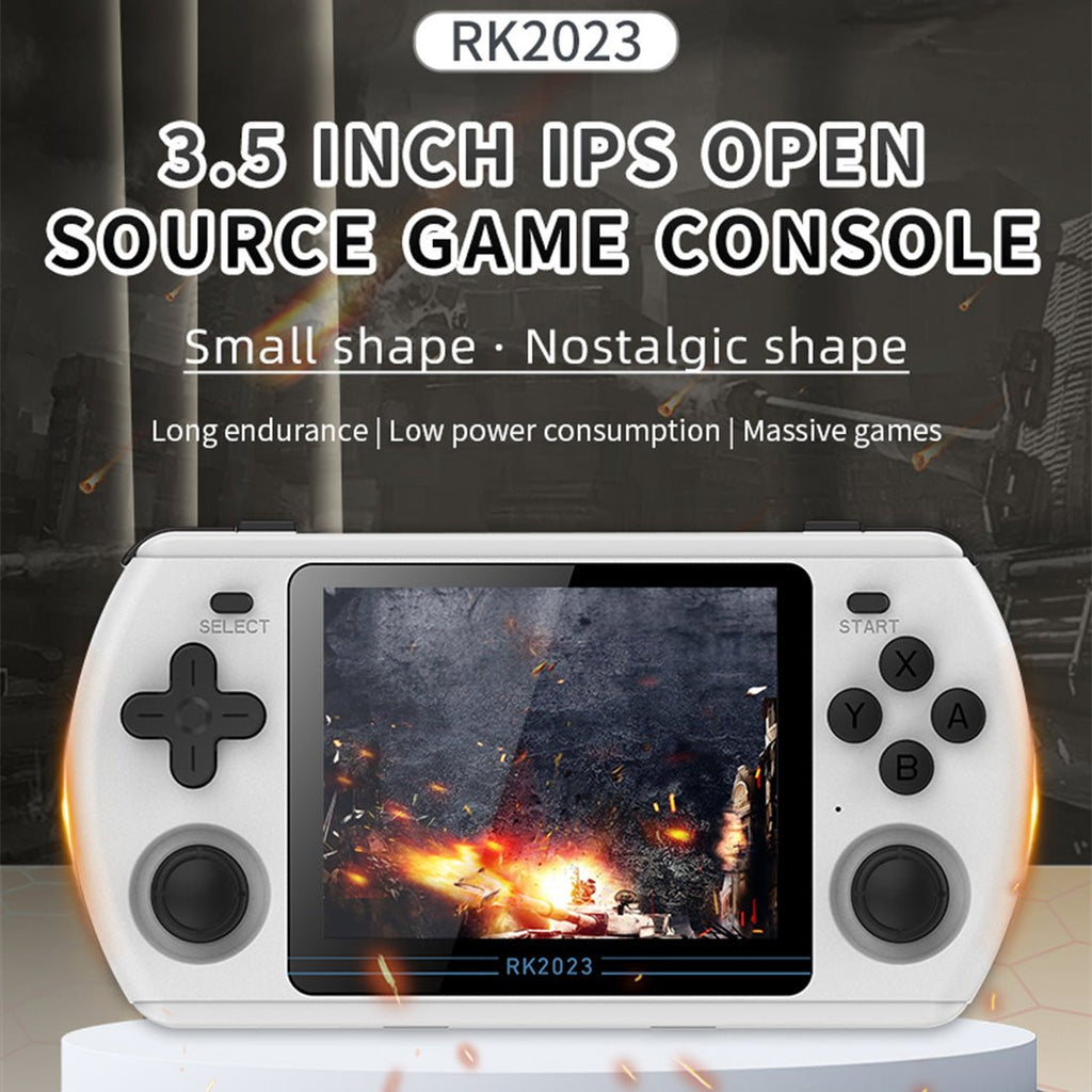 Powkiddy RK2023 Retro Handheld Game Console ￼
