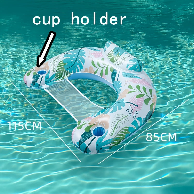 Inflatable Pool Noodle Chair, 3 Packs Stripes Design Pool Floats Noodle Sling Floatie, Swimming Party Floating Chair for Adult Party Summer Water Fun, Pool Deals