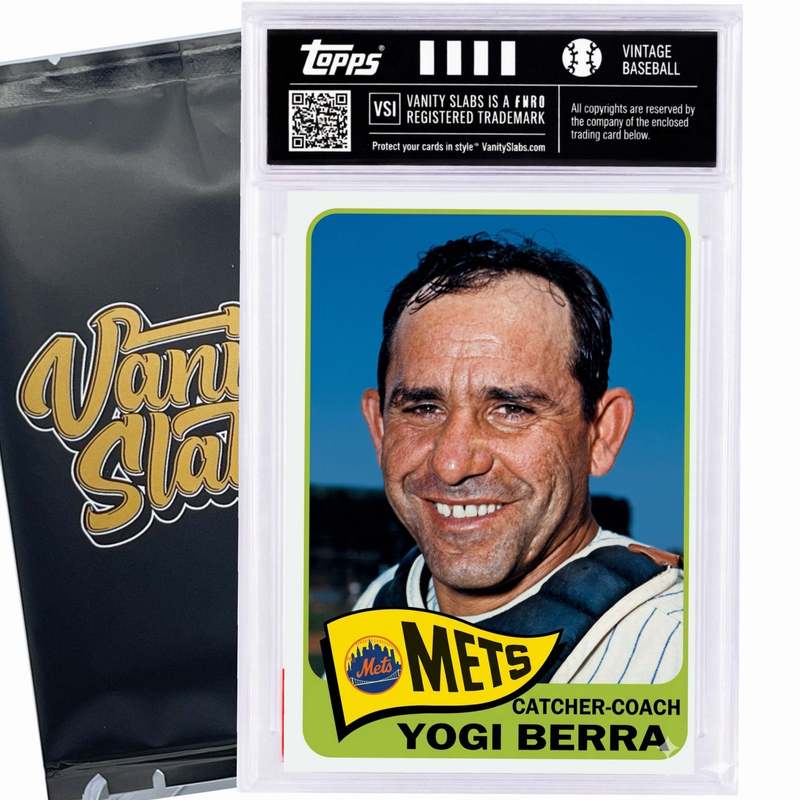 1965 Topps VINTAGE Baseball 598 Card CHASE Break | Get a Chance to Win VINTAGE Mickey Mantle from 1965 Set Valued at Over $250 | Other Top Hits Included | Random Card from Set Encapsulated in Slab