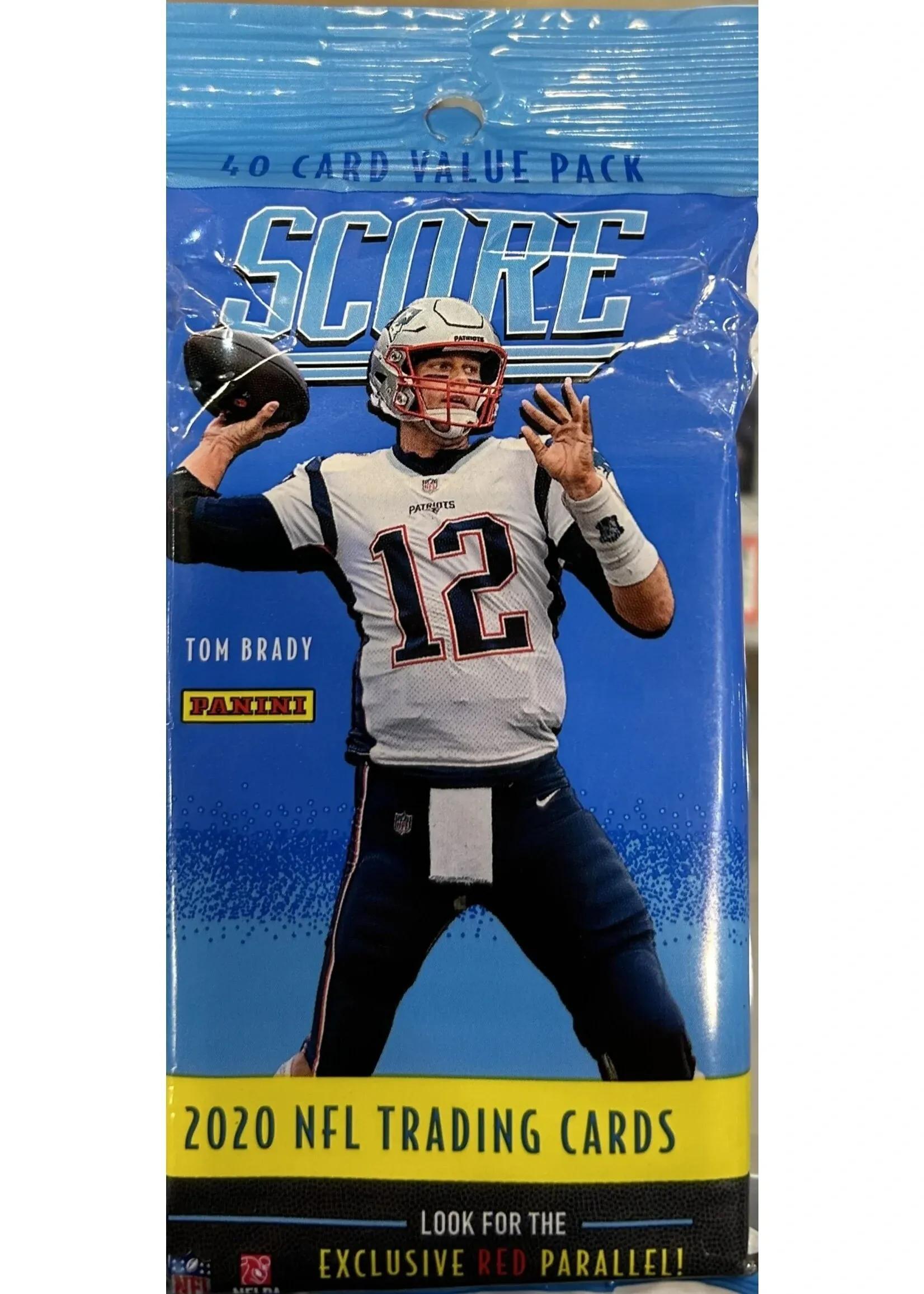 2020 NFL SCORE Football Fat Pack (40 Cards)