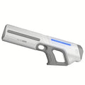 Auto-filling Electric Water Gun, Pulse Jet Water Gun with LED Light Show, 40-foot Long-range Fast Shooting Water Gun, USB Rechargeable Large-capacity Water Gun, Suitable for Children And Adults, Adult Water Gun Is Suitable for Swimming Pool Beach