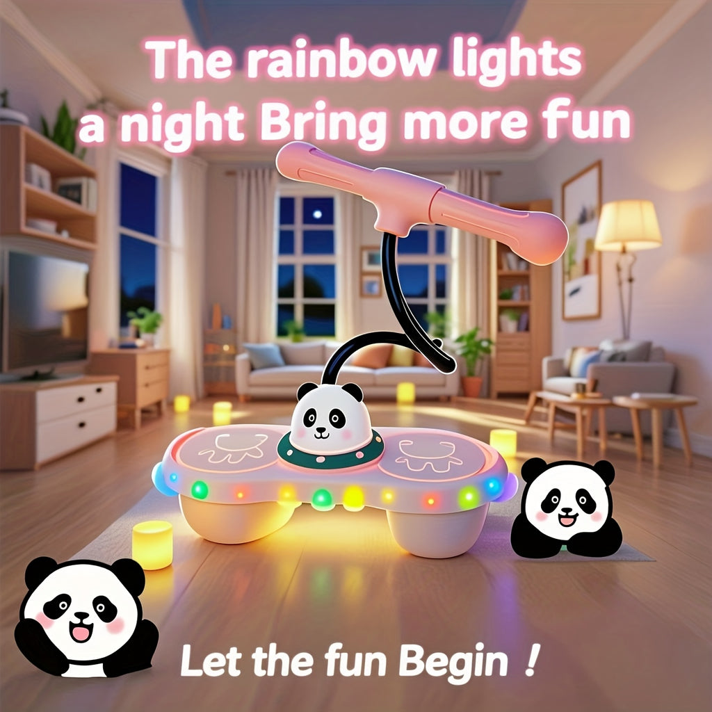 New LED Rainbow-Illuminated Bouncing Ball, a Fun Balance And Coordination Toy Suitable for Both Children And Adults, an Interactive Game, a Perfect Gift for Boys And Girls, Halloween And Christmas