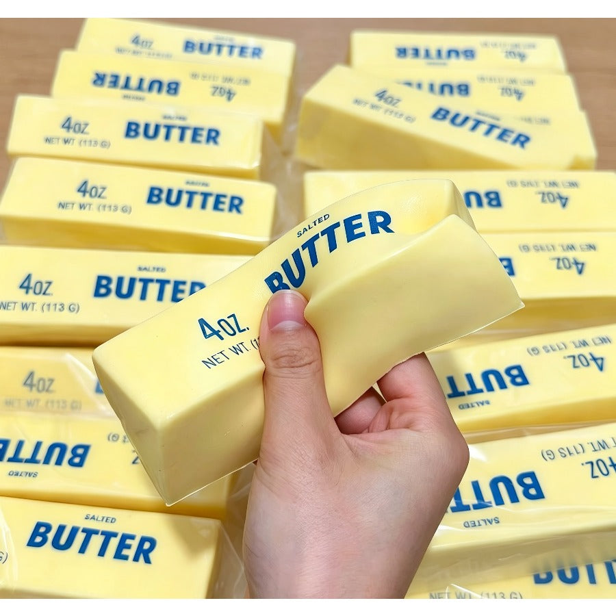 [Butter Squishy Toys] 10-Pack Butter Squishy Toys - Super Soft Slow-Rising Butter Sticks, Realistic Food Squishies Fidget for Decompression, Anxiety Relief & Sensory Play