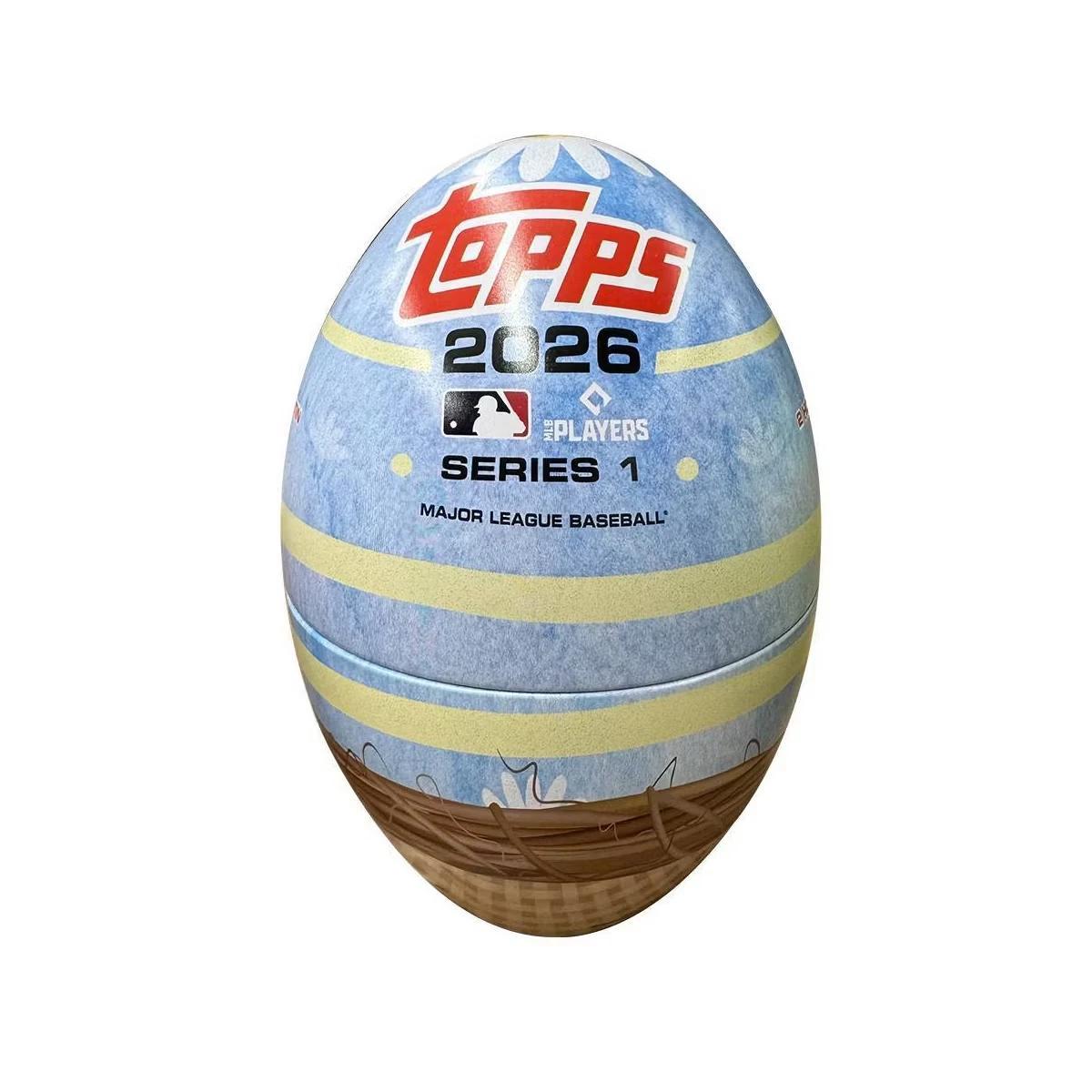2026 Topps Series 1 Baseball Holiday Tin (Egg) – 59 Cards + Exclusive Variations