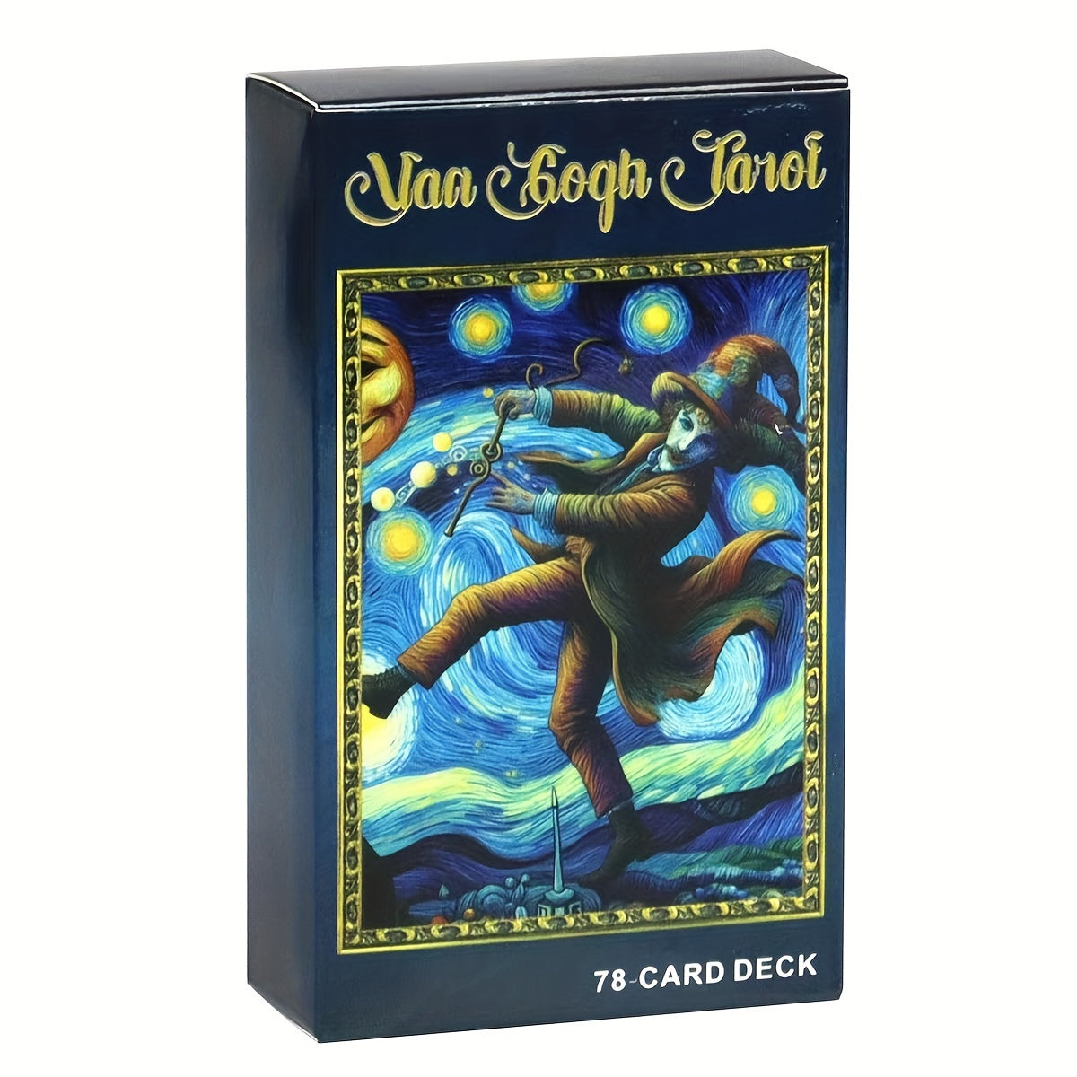 Van Gogh - a Deck of 78 Cards, a Game Inspired by Art, Made with High-Quality Paper, a Traditional Tool for Divination, Appropriate for Adults And Teenagers Aged 14 And Older