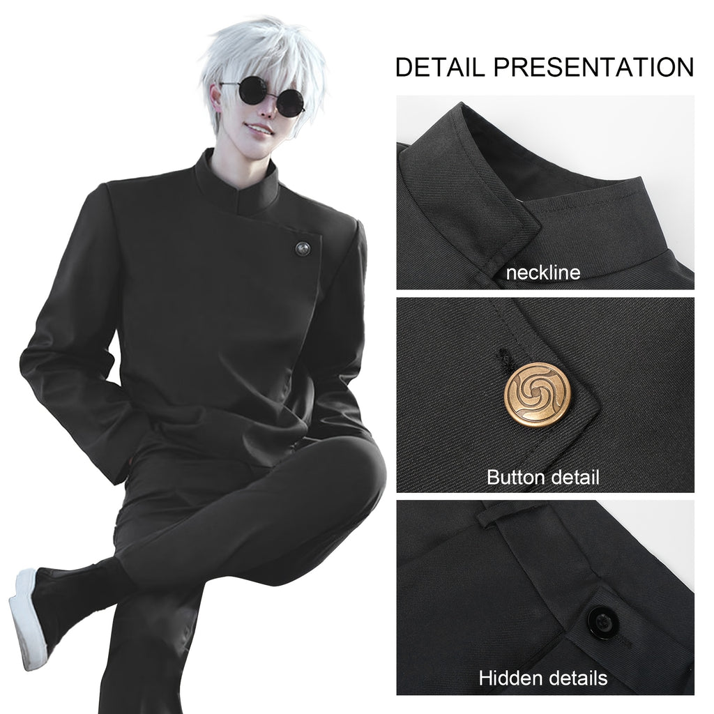 [Cosplay Costume Set] High School Satoru Cosplay Costume Uniform for Men Cosplay Outfit Set