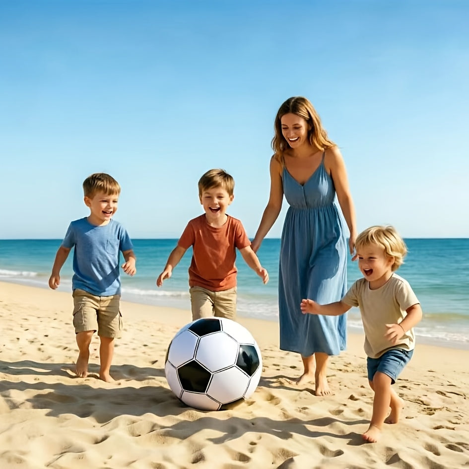 12 Outdoor Inflatable Soccer Balls, Suitable for Pool Parties, Beach Soccer, And Competitive Football