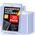 5/30/60pcs 35 Point Magnetic Trading Sports Card Holders One-Touch Hard Case Packs