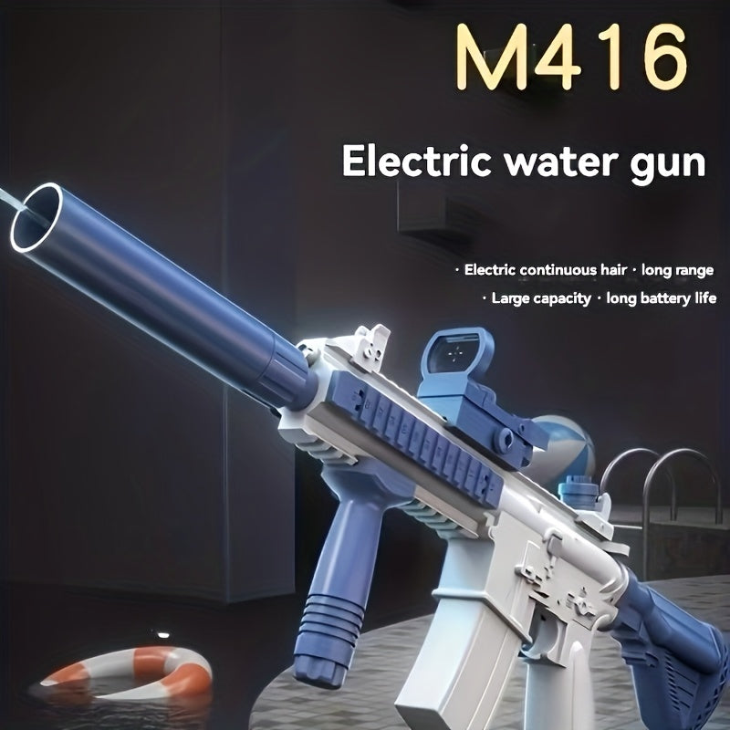 High-capacity Automatic Continuous Water Gun, Adult And Toy, Summer Fun Toy, Suitable For Beach, Swimming Pool, Outdoor And Other Scenarios, Birthday Gift.Random Color