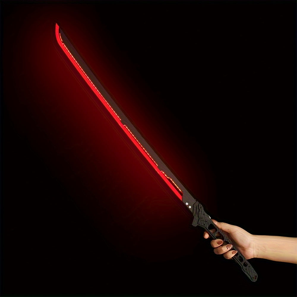 1 Cool Cyberpunk LED Hot Samurai Sword, A Must-have Magical LED Model, Halloween And Christmas Party Costumes And Props, To Satisfy Your Sci-fi Fantasies