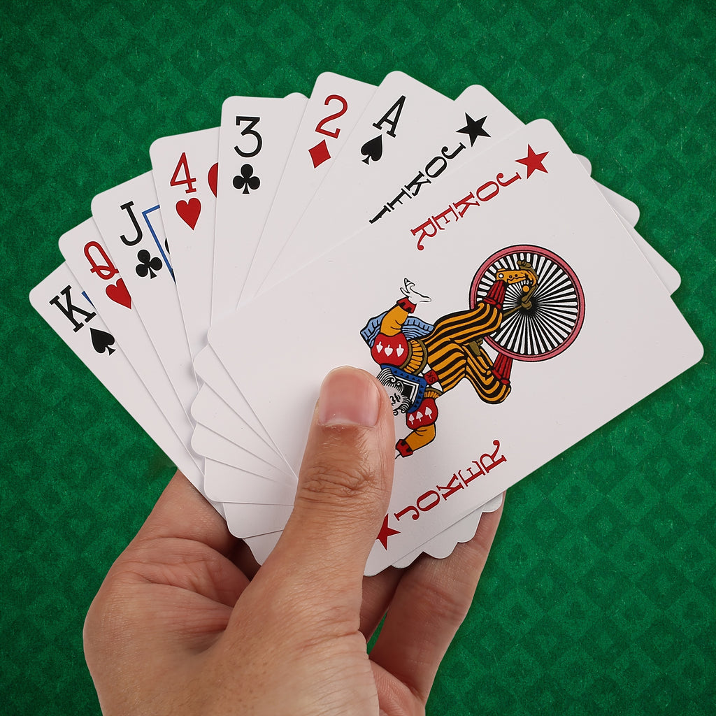 2 Decks Waterproof Plastic Playing Cards Poker Size Standard Index Card with Case Game Cards