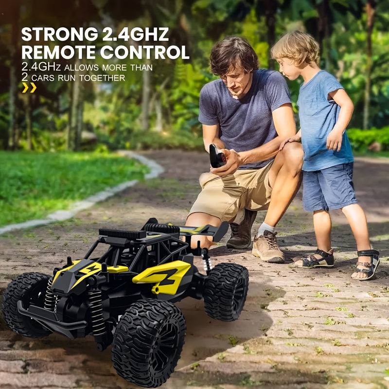 Advanced 2.4GHz RC Monster Truck for & Adults - Alloy- Off-Road RC Car with All-Terrain Tires,, Durable Plastic/Alloy Body, Remote Control -Like Vehicle for &, Ideal Gift