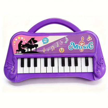 1pc, 13-Key Kids Piano Keyboard, Portable Electronic Music Toy For, Educational Birthday & Christmas Gift for Boys And Girls, Halloween Party Favors