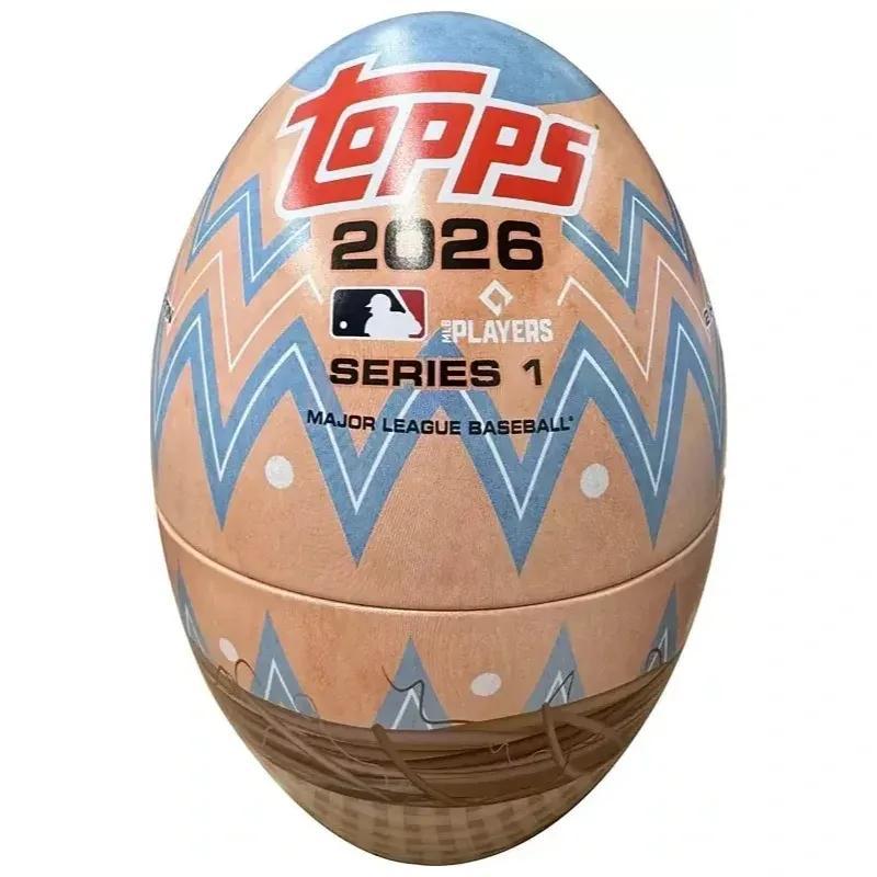 2026 Topps Series 1 Baseball Holiday Tin (Egg) – 59 Cards + Exclusive Variations