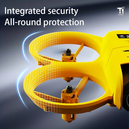 [Dual Cameras Drone] Drone, Equipped with Dual Cameras for Better Control with Optical Flow, 180° Camera Rotation, Long Battery Life with Two Batteries, Optical Positioning, 360° Roll, Gyroscope, One-Button Calibration, One-Button Takeoff, One-Button Land