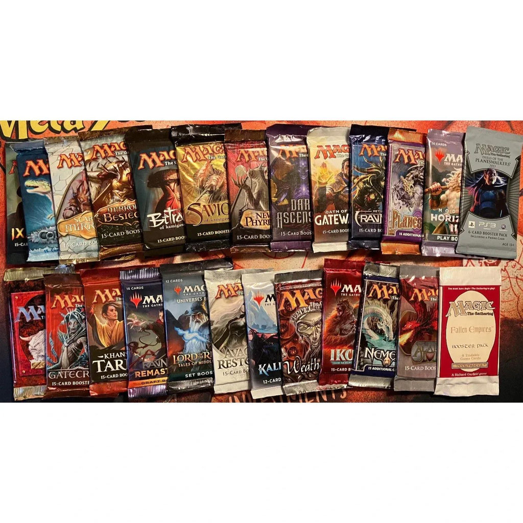 4 Assorted Magic The Gathering Booster Packs