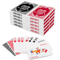 Playing Cards, Jumbo Index, 10 Decks of Cards (5 Black 5 Red), Large Print, Poker Size