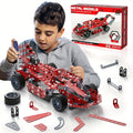 Building Kit Model Car Set - 283/ 287pcs STEM Project Toys for Kids, Assembly Building Vehicle for Boys Gift