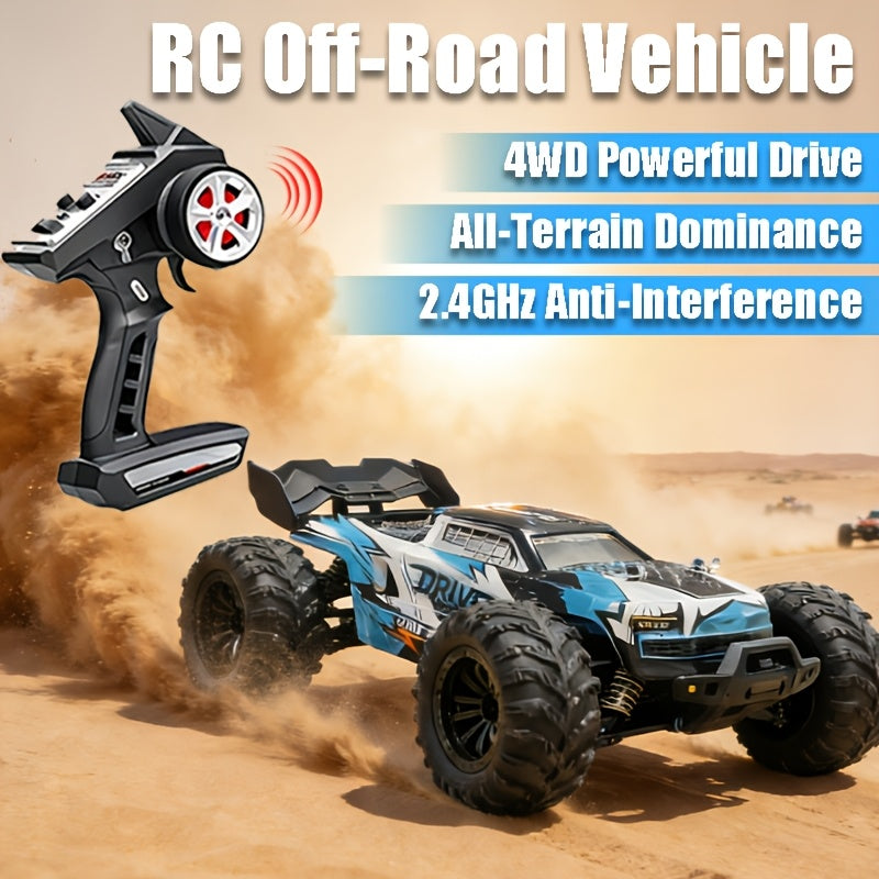 Brushless High-speed Off-road Vehicle, 70KM/ H, Carbon Brush Motor 40KM/ H, 1:16 High-speed Off-road Vehicle, Suitable as a Christmas Birthday Gift