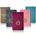 5pcs Tarot Card Holder, Velvet Storage Bag with Retro Pendant, Lightweight Tarot Bags Pouch
