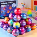 Set of 36 Galaxy Slime Balls for Party Gifts, Ideal for Classroom Rewards And Party Supplies