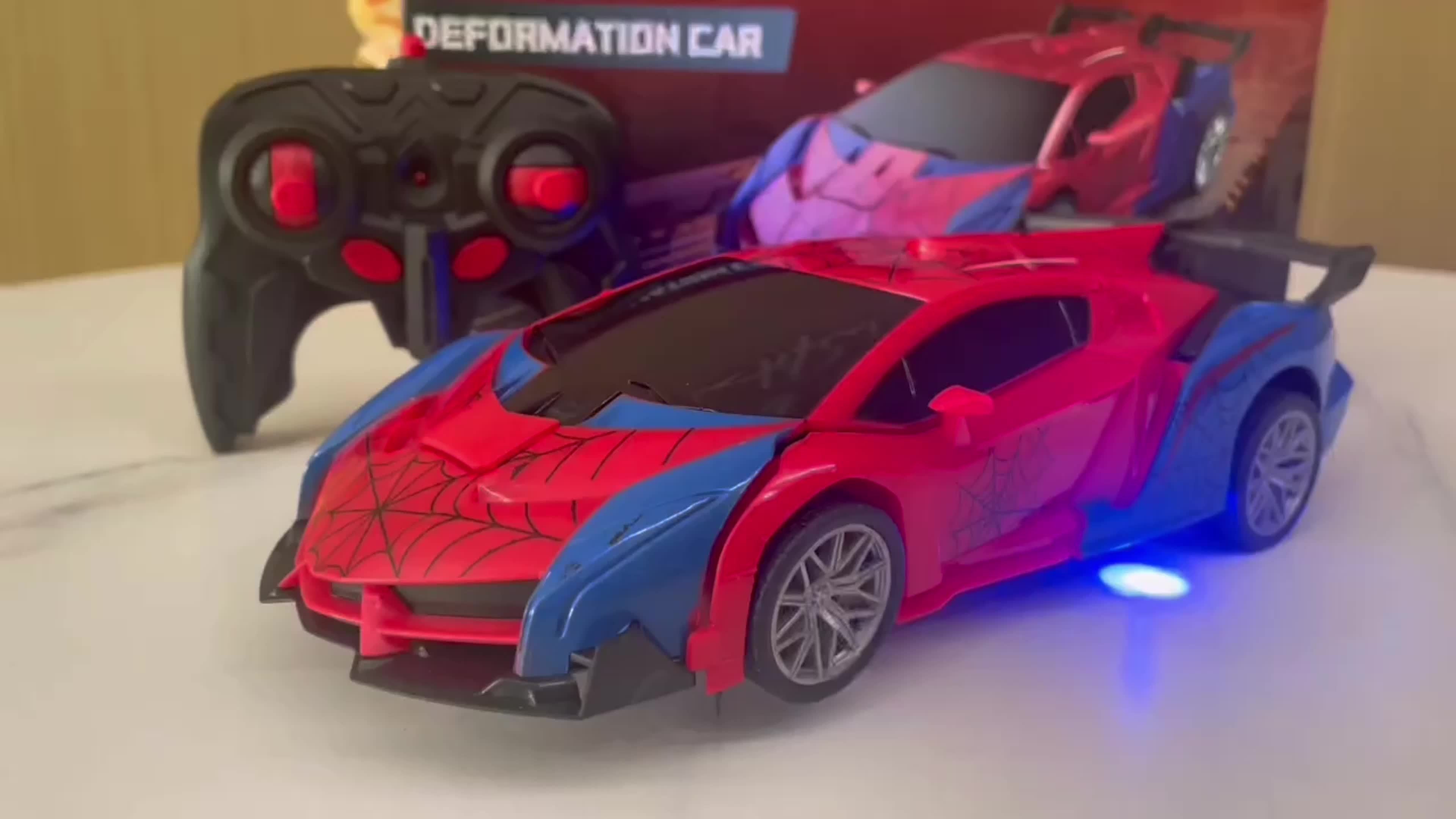 [Children's Day, Birthday Gifts] 2-in-1 Remote Control Car, 360° Rotation Drift, One-Button Transformation, USB Rechargeable Battery, Button Control, 1:18 Ratio, Suitable for Children Over 3 Years Old, Children's Day, Birthday Giftss