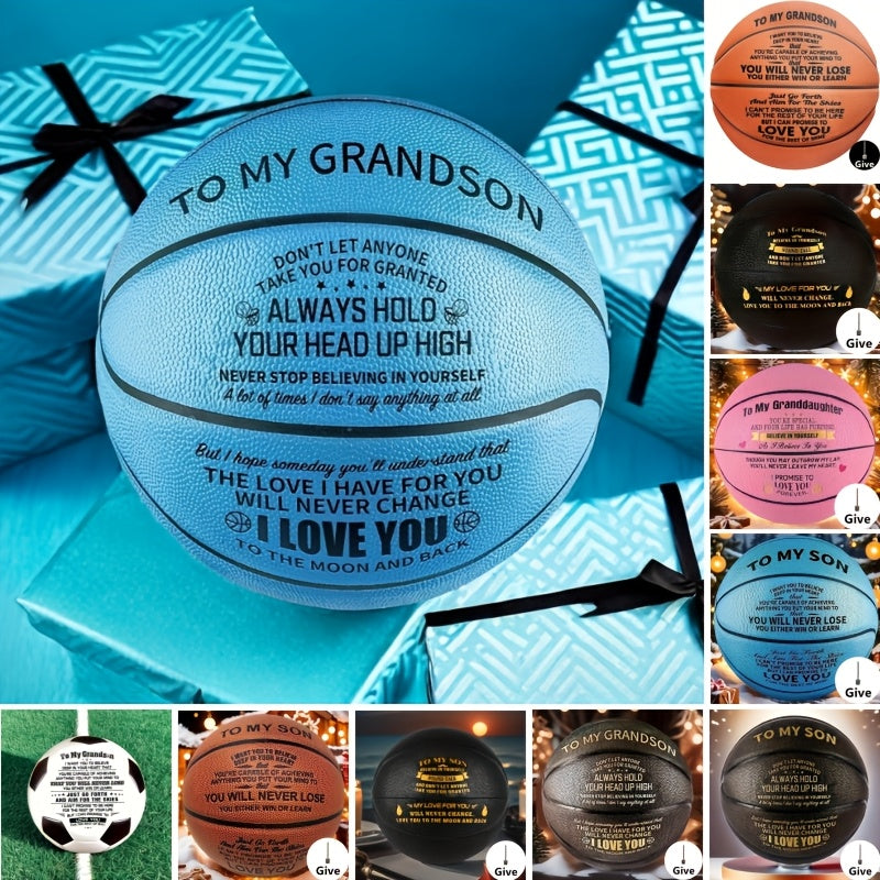 [Christmas Birthday Gifts] Basketball Optional Football, Perfect for Daughters, Grandchildren, Nephews, Nieces, Christmas Birthday Gifts - You Never Lose, Football Holiday Gifts