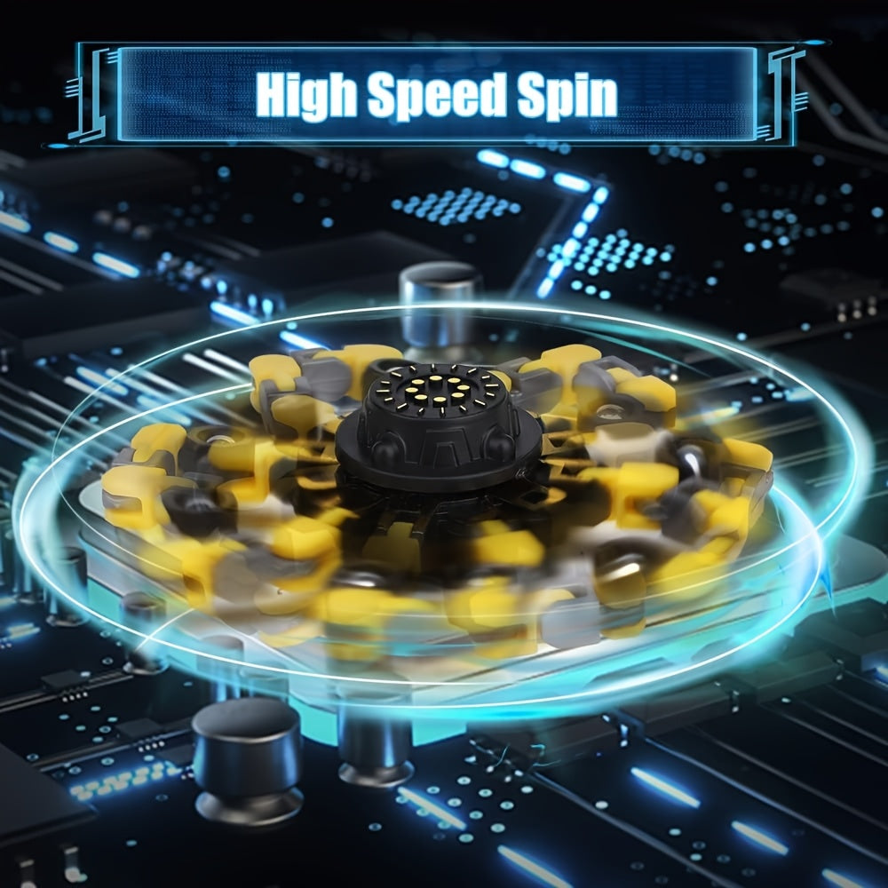 10/15pcs of Assorted Fidget Spinners, Robot Fingertip Toys, Stress-Relief Spinners, Innovative Mechanical Gyro Toys, Party Additions