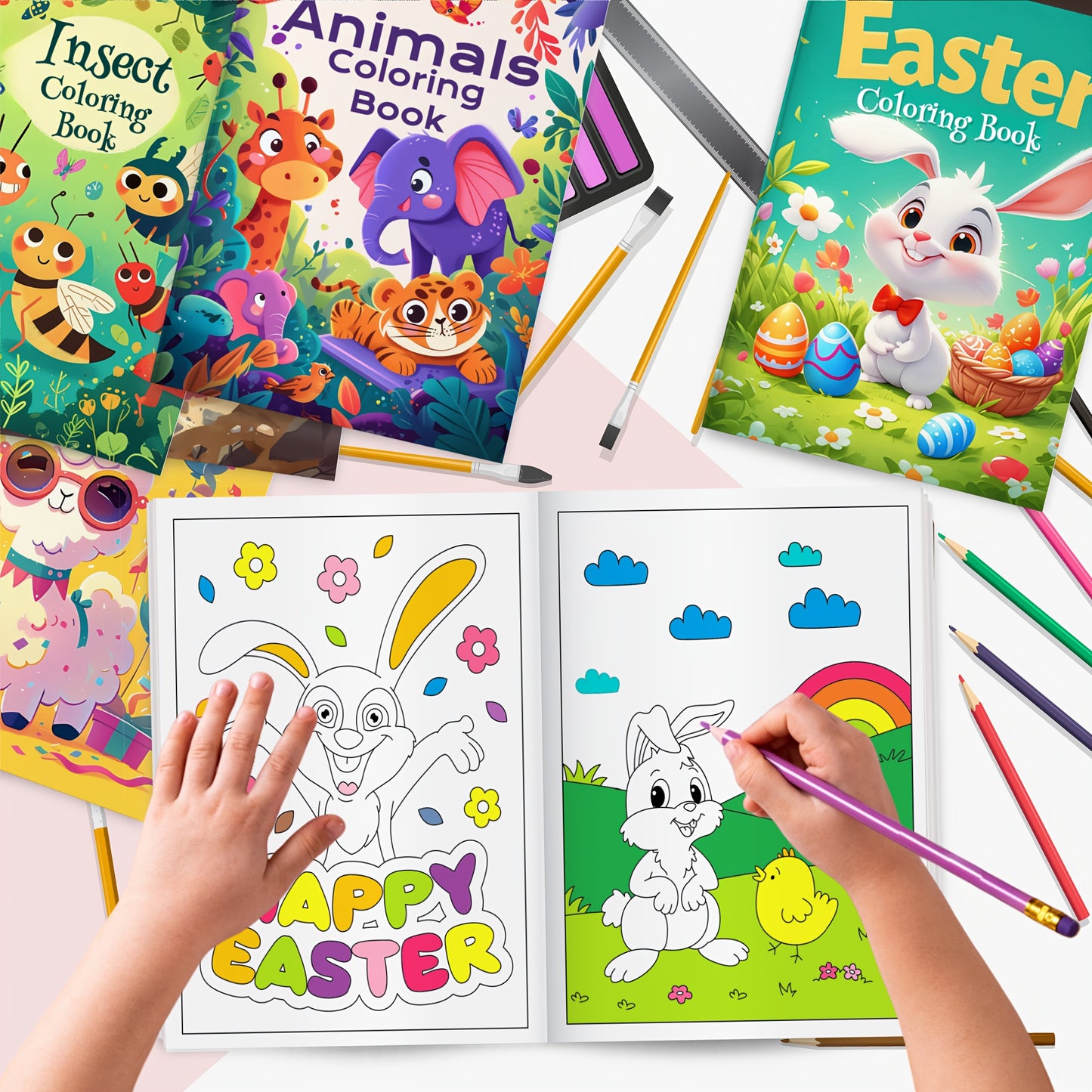 26 Pack Kids Coloring Books for Birthday Party Favors Goodie Bag StuffersClassroom Activities Dinosaur Animal Designs Bulk Gift for Halloween, Christmas, School Activities