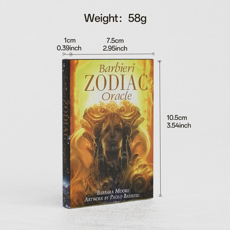 4pcs/ The Starseed Oracle-Paolo Barbieri Zodiac Oracle Tarot- The Harmony Tarot Deck-The Wandering Spirit Tarot Cards Deck, Playing Cards